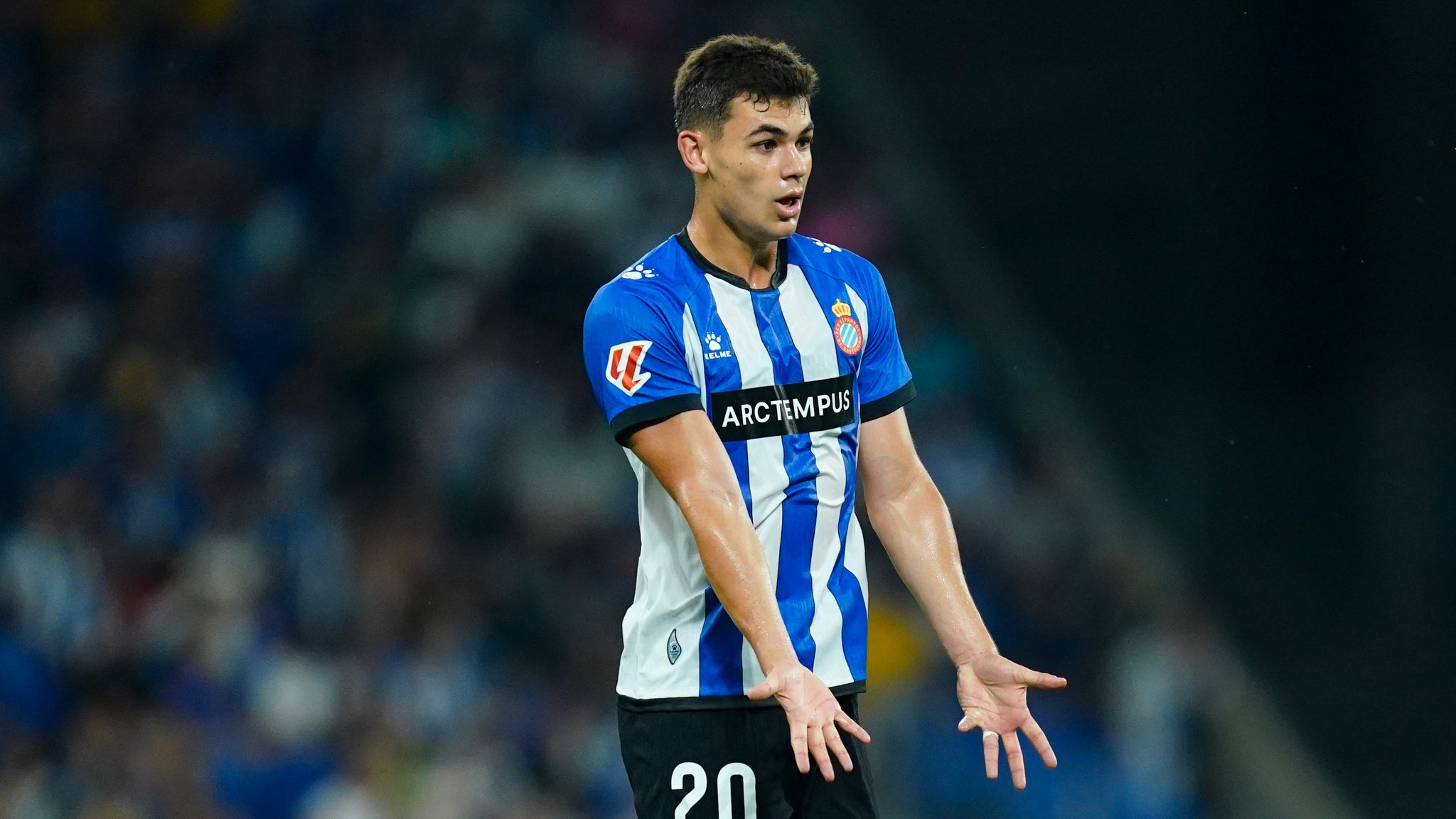 Gabriel MOSCARDO avec l'Espanyol le 06/09/2026 Gabriel MOSCARDO avec l'Espanyol le 06/09/2026