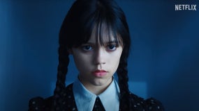 Jenna Ortega dans la série "Mercredi"