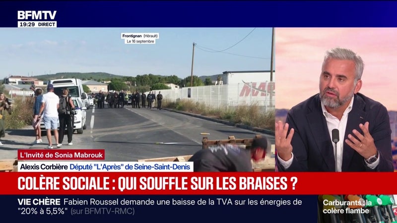 Appels à la mobilisation: "On a le droit de manifester", rappelle Alexis Corbière, député "L'Après" de Seine-Saint-Denis