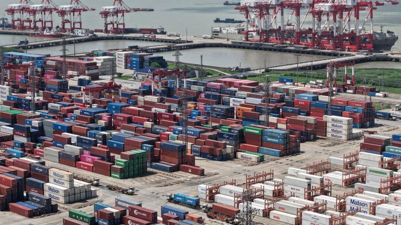 Profitant d'une demande redoublée pour les semi-conducteurs, les exportations de la Chine bondissent de 25% en août (et de 34% vers les États-Unis)
