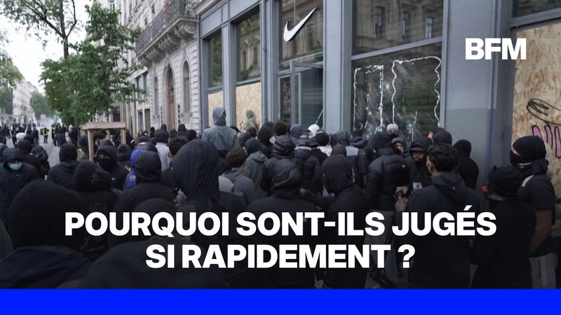 Violences du 17 octobre: pourquoi les casseurs sont-ils jugés si rapidement?