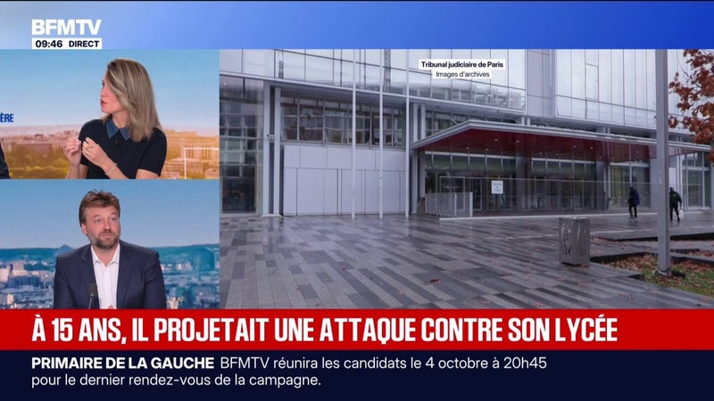 Un mineur d’ultra droite de 15 ans mis en examen pour un projet d'attaque terroriste dans son lycée à Lyon: "Un jeune visiblement marqué par la mort de Quentin Deranque", explique Vincent Vantighem, Grand reporter police-justice BFMTV