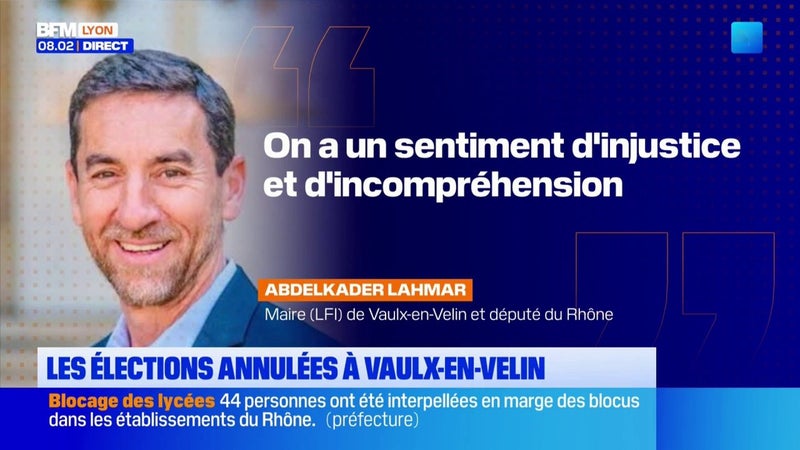 Les habitants vont devoir retourner aux urnes, les élections à Vaulx-en-Velin ont été annulées