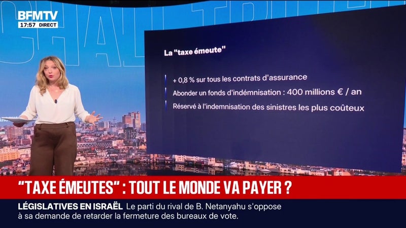 LES ÉCLAIREURS - "Taxe émeute": tout le monde va payer?
