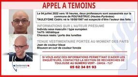 Cédric Tauleygne est soupçonné d'être l'auteur du double assassinat de Pouyastruc