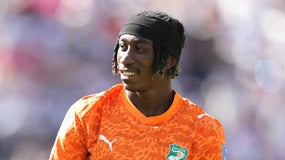 Yan Diomandé avec la Côte d'Ivoire à la Coupe du monde, 20 juin 2026