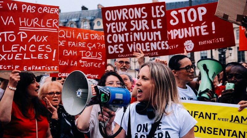 Violences sexuelles: "Il y a une impunité qui permet aux hommes de ne pas trembler à l'idée d'être accusés de viol", dénonce Andréa Bescond