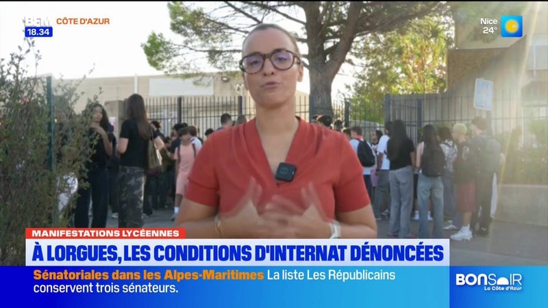 Lorgues : les conditions d'internat dénoncées lors de la mobilisation lycéenne