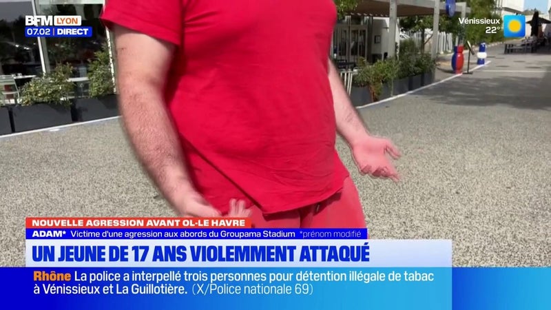 Un jeune de 17 ans a été violemment attaqué lors de la soirée du match OL-Le Havre