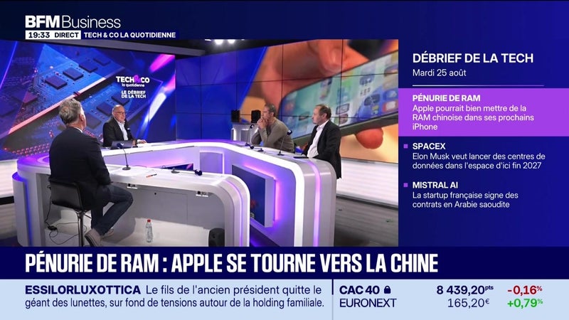 Le Débrief de la tech - Mardi 25 août