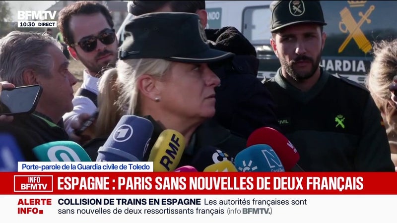 Collision de trains en Espagne: une unité canine "à la recherche de restes biologiques"