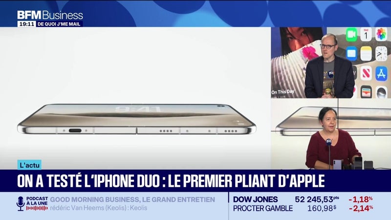 De Quoi J'me Mail : On a testé l'iPhone Duo, le premier pliant d'Apple (1/2) - 23/10