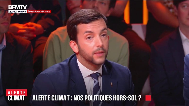 Hausse des prix des carburants: "Il faut baisser les taxes", assure Jean-Philippe Tanguy, député RN