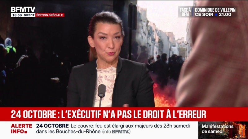 "On ne m'interroge jamais sur les lycéens de la voie professionnelle qui ont aussi beaucoup de revendications", regrette Sabrina Roubache, ministre déléguée à l'Enseignement, la Formation professionnels et l'Apprentissage