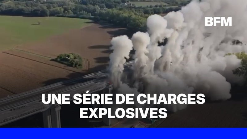 Italie: un viaduc long de 1,3 km détruit à l'explosif pour réaliser des travaux