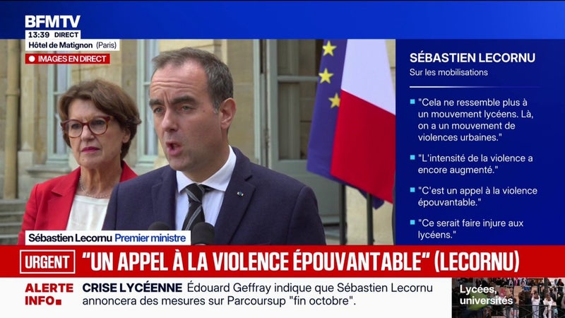 17 octobre: "Il y a un moment de fatigue dans le pays", reconnaît Sébastien Lecornu