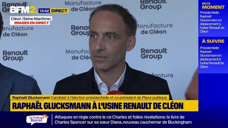 "La France insoumise n'est pas la question là": Raphaël Glucksmann estime qu'il faut se pencher sur "les causes de cette révolte lycéenne"
