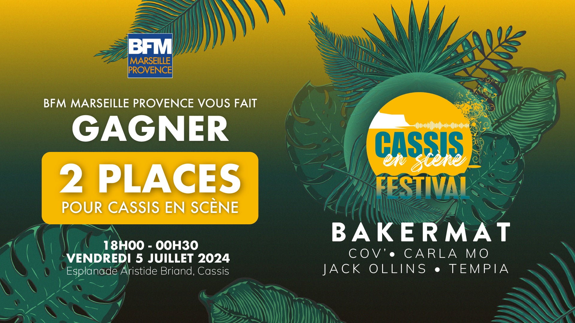 A gagner : vos places pour le festival Cassis en Scène