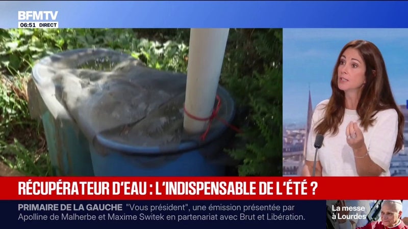 Pouvoir d'achat: les récupérateurs d'eau, indispensables face à l'augmentation des factures d'eau?