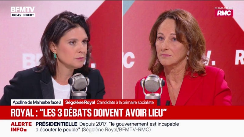Interdiction du voile dans l'espace public: Laissons les femmes tranquilles, martèle Ségolène Royal, candidate à la primaire du PS