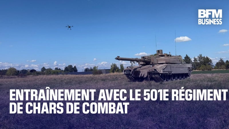 Une journée avec un régiment de chars Leclerc