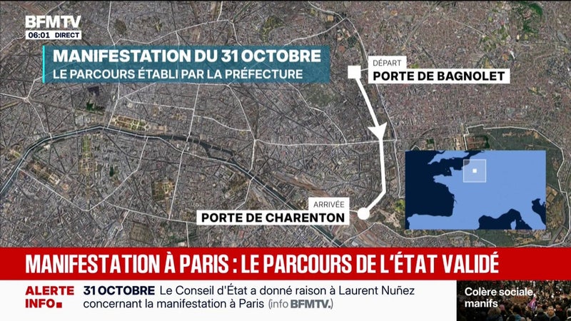 INFO BFMTV. Le conseil d’État annule la décision du tribunal administratif, le parcours allant de Bagnolet à Charenton finalement autorisé