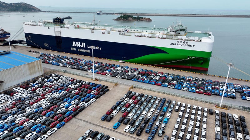 +252% pour la France, +202% pour l'Allemagne... Le déficit commercial des pays européens avec la Chine a explosé en septembre (elle a exporté en un mois autant de biens que l'Inde en une année)