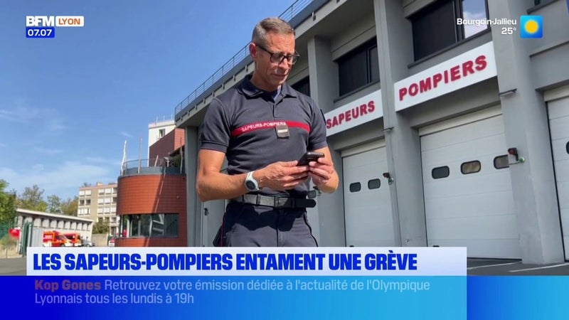 Les sapeurs-pompiers sont en grève à partir de ce mardi et jusqu'au 20 octobre