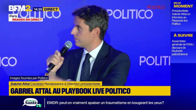 Gabriel Attal: "L'Europe doit devenir un continent puissance"