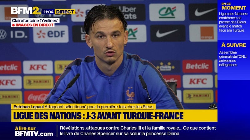 "Un rêve éveillé": Esteban Lepaul revient sur son premier entraînement aux côtés de Zinédine Zidane
