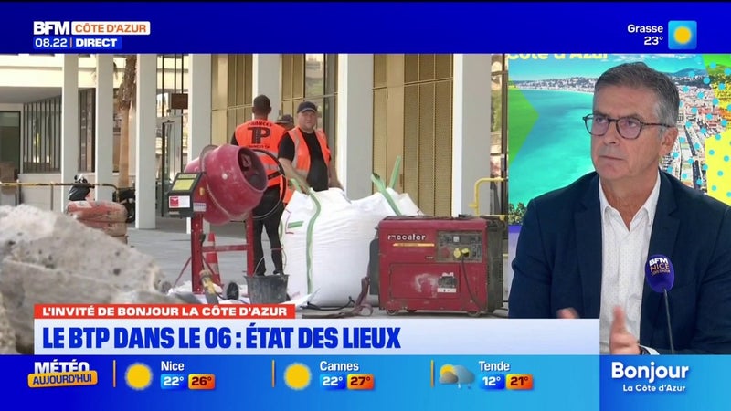 Le président de la Fédération du BTP 06 se dit "déçu" d'Eric Ciotti