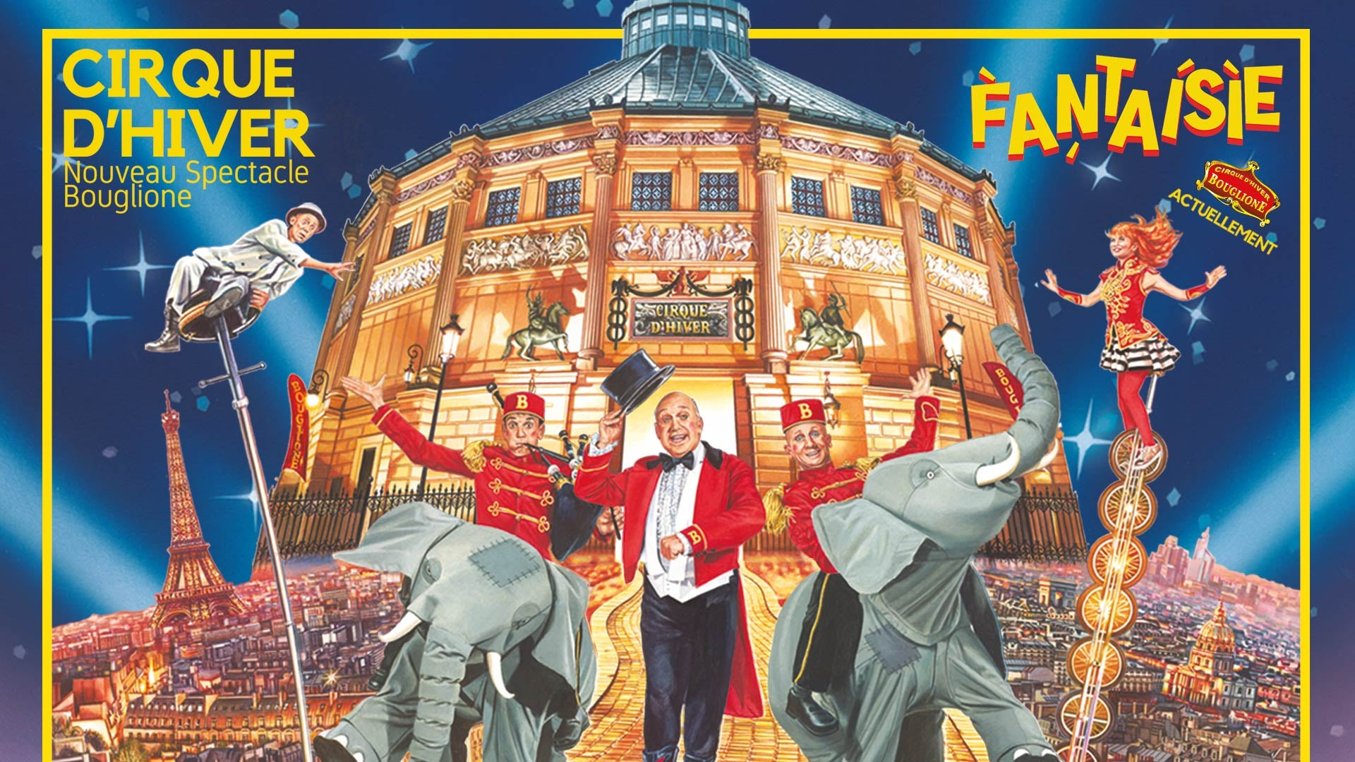 A gagner votre journée en famille au Cirque d'Hiver Bouglione