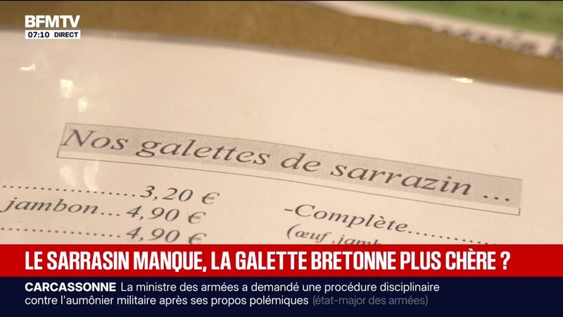 Sécheresse: la Bretagne voit sa récolte de blé noir chuter