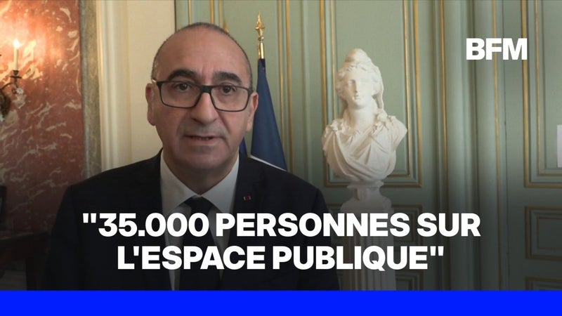 24 octobre: Laurent Nuñez, ministre de l'Intérieur, déclare que "136 actions de voie publique ont été enregistrées à 13h", contre "264 le 17 octobre"