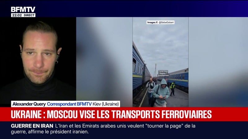 Guerre en Ukraine: ce que l'on sait des frappes russes qui ont touché un train à seulement 2 kilomètres de la frontière avec la Pologne