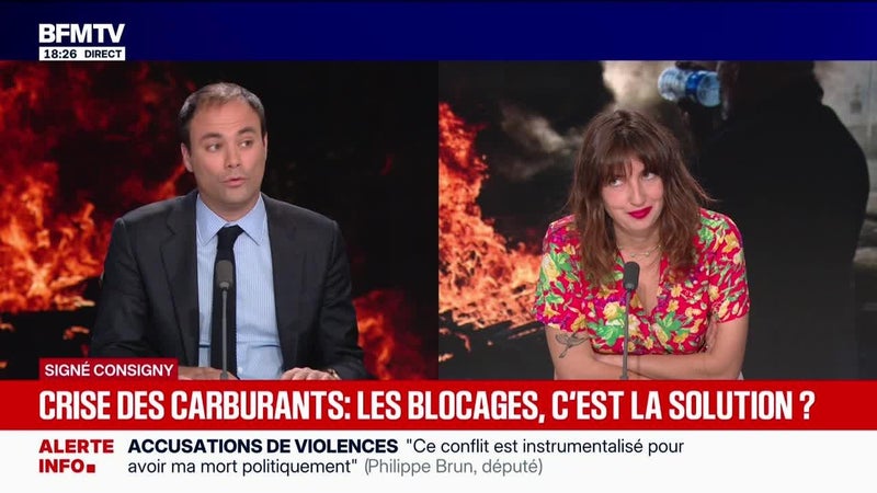 SIGNÉ CONSIGNY - Crise des carburants : les blocages, c’est la solution ? - 16/09