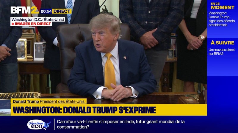 Leipzig: Donald Trump réaffirme que Vladimir Poutine "ne cherche pas à attaquer le territoire de l'Otan"
