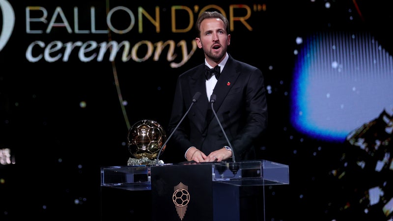 Image accompagnant « Ballon d'or 2026: "Un joueur exceptionnel à la Benzema", le sacre de Harry Kane met-il tout le monde d'accord? ».