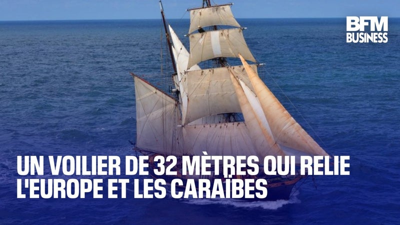 Le fret maritime à la voile fait son retour