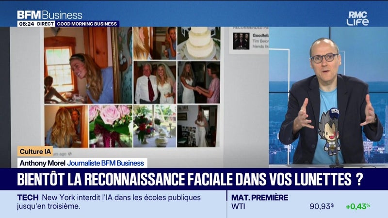 Culture IA : Bientôt la reconnaissance faciale dans vos lunettes ?, par Anthony Morel - 03/09