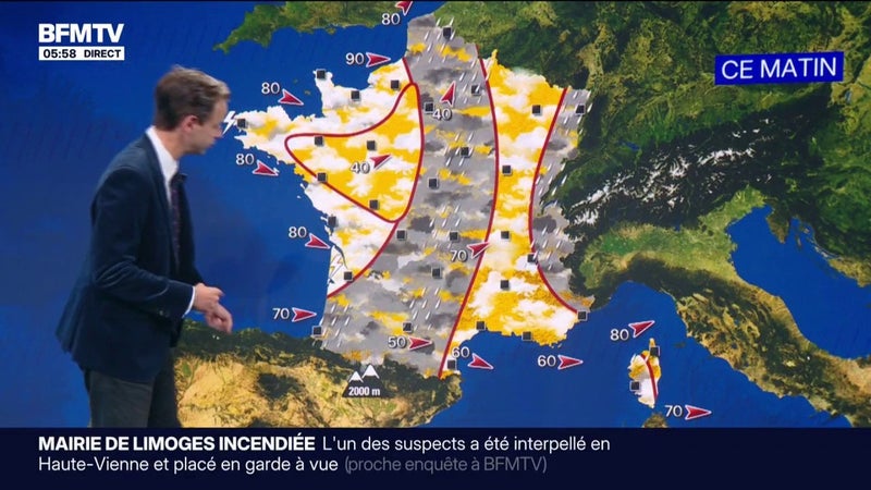 Des averses et des orages de Lille au Pyrénées: la météo de ce 21 octobre