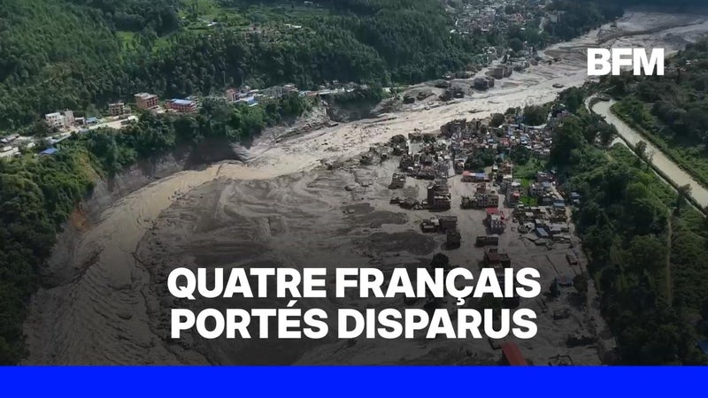 Inondations au Népal: quatre Français portés disparus