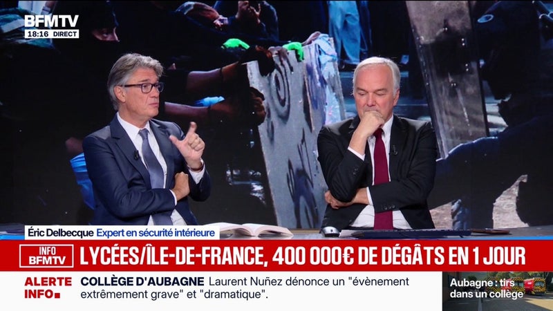 INFO BFMTV. La région Île-de-France révise à la hausse la facture des dégradations, elle s'élève à 8,5 millions d'euros