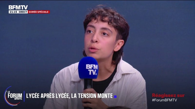 FORUM BFMTV - Colère étudiante: "C'est le résultat de 10 ans de politique macroniste", estime Lenna, étudiante et représentante de l’Union Étudiante