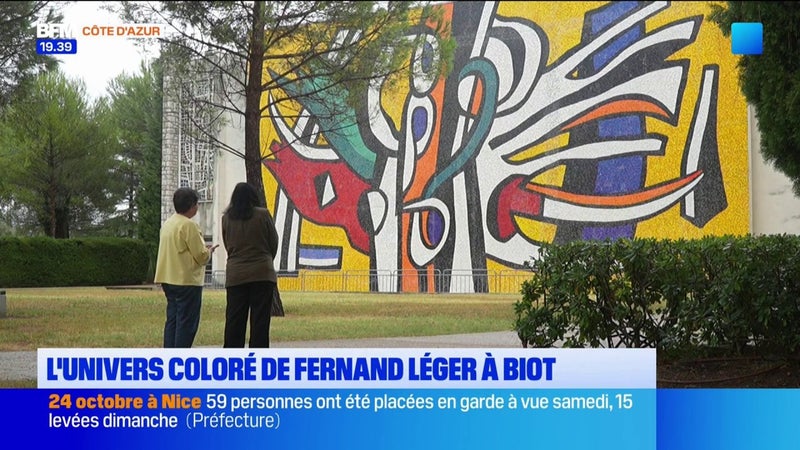 Dans ce long format, découvrez l'univers coloré de Fernand Léger à Biot