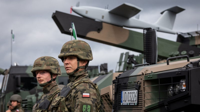 Une opération aérienne militaire préventive menée en Pologne face aux attaques russes en Ukraine