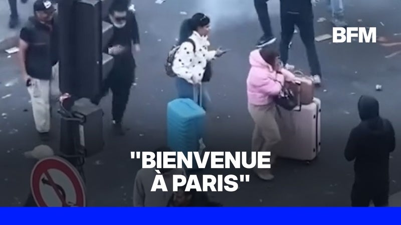 17 octobre: des touristes étrangers se font surprendre par l'ampleur des violences à Paris