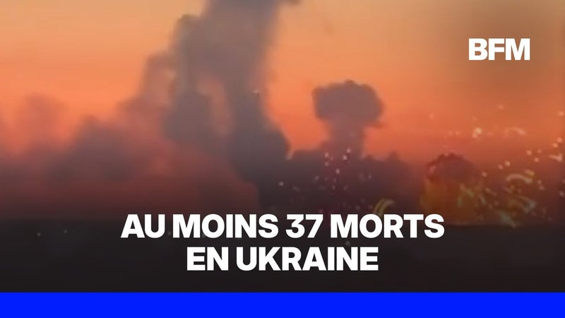 Au moins 37 morts dans une frappe russe près de Kiev