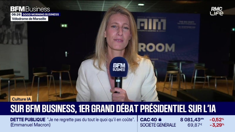 Culture IA : BFM Business en direct de Marseille pour l'AIM, par Brigitte Boucher - 25/09