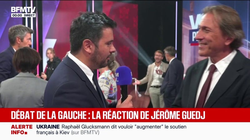 Primaire sociale-démocrate: "C'est un débat qui permet de mesurer les désaccords que nous avons", déclare Jérôme Guedj